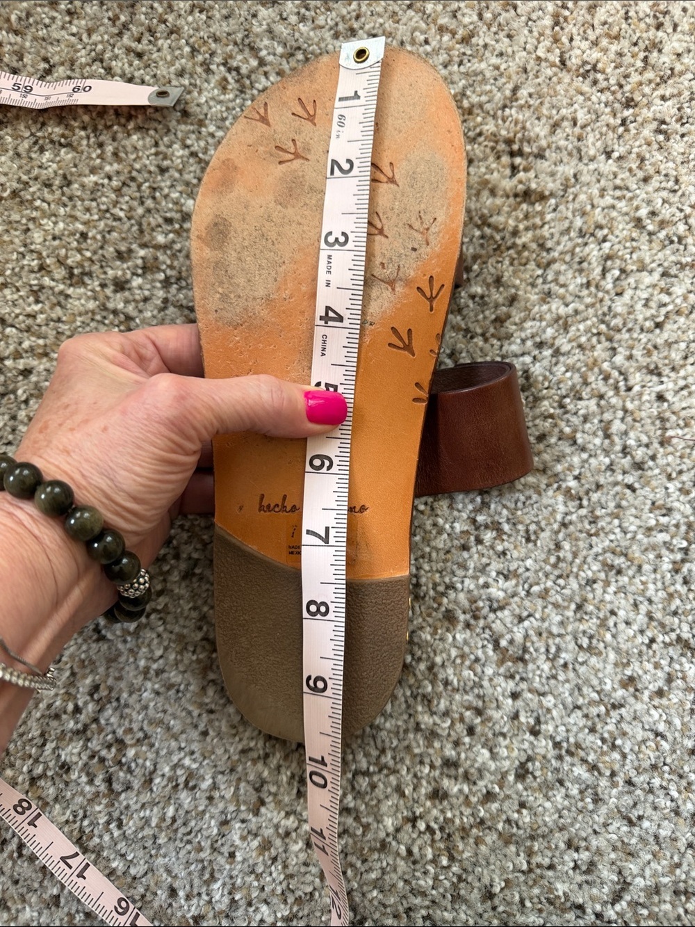beek DARTER Chocolate Sandals, Size 7, EUC - Picture 13 of 13